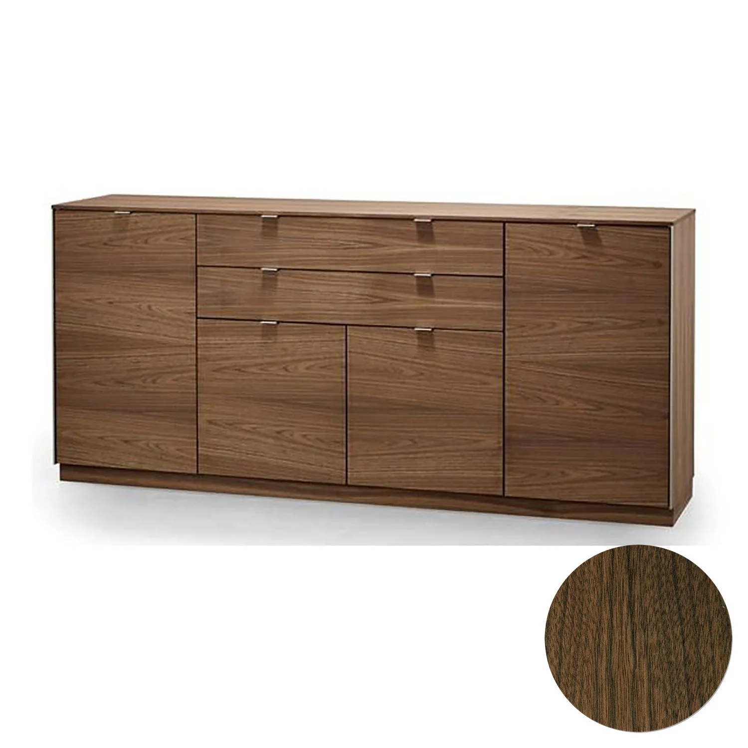 Skovby, Sm942 Anrichte Nussbaum Naturöl 194X44X88Cm