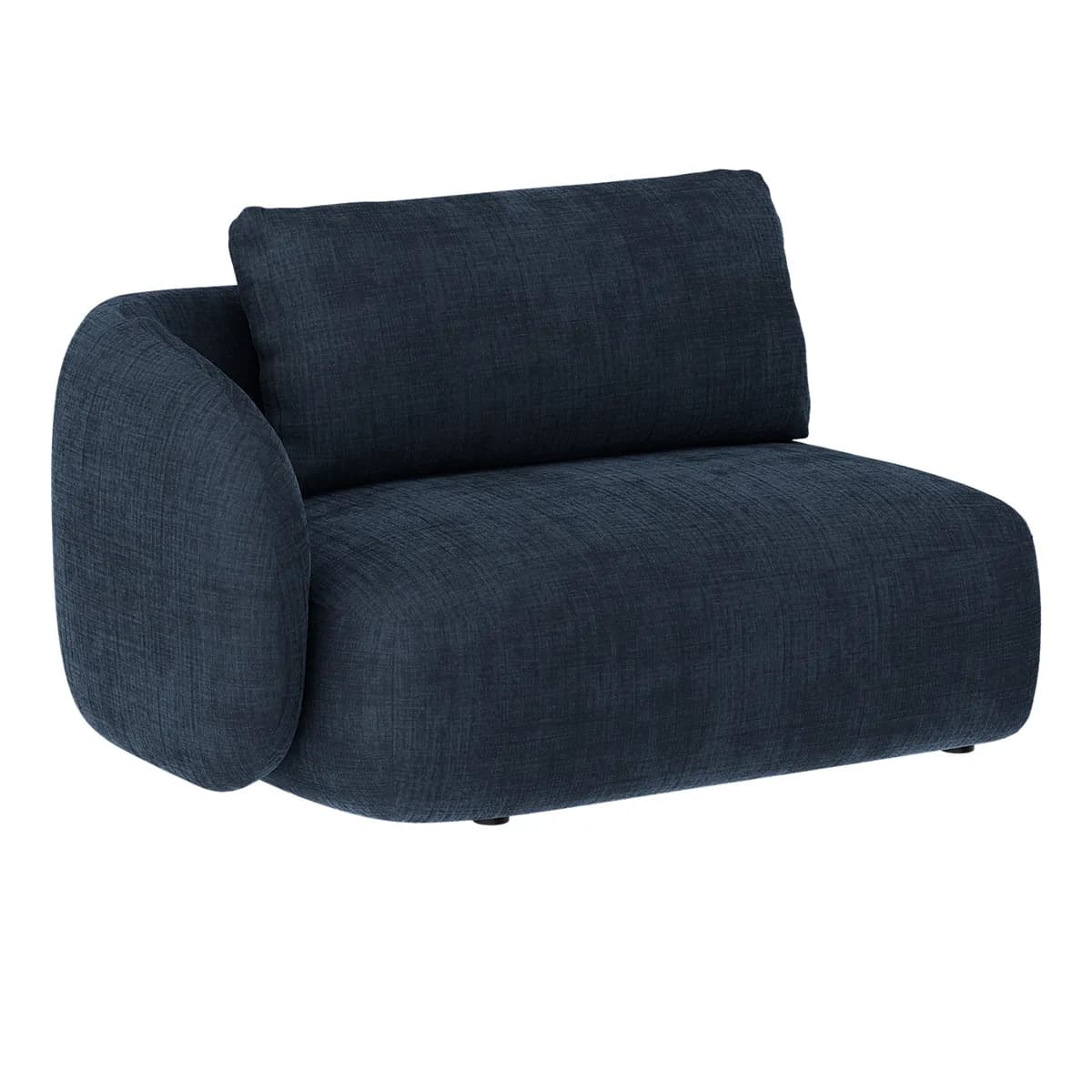 Artwood, Dixon 1,5-Sitzer Sektion links Gabby blue