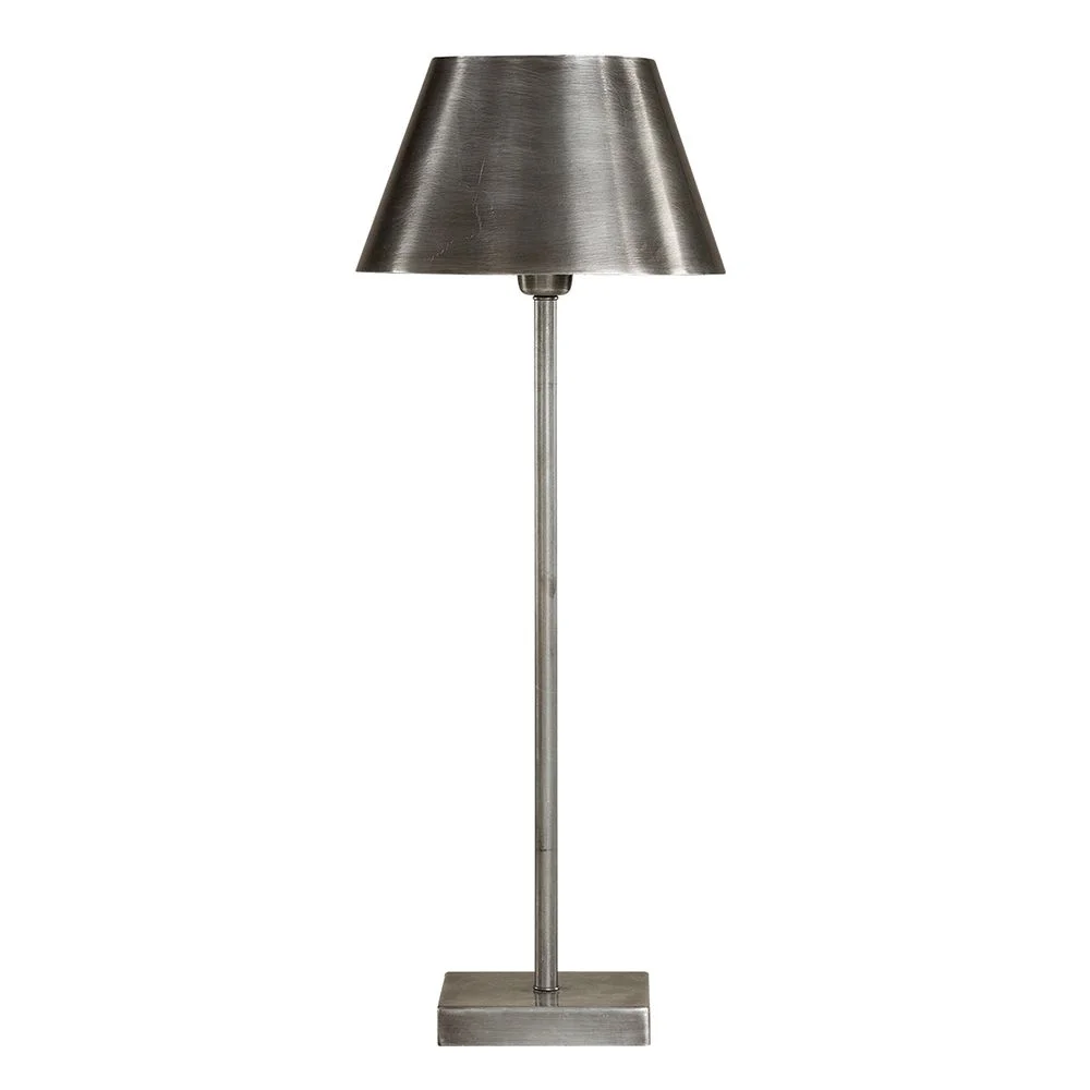Pewter Table Lamp