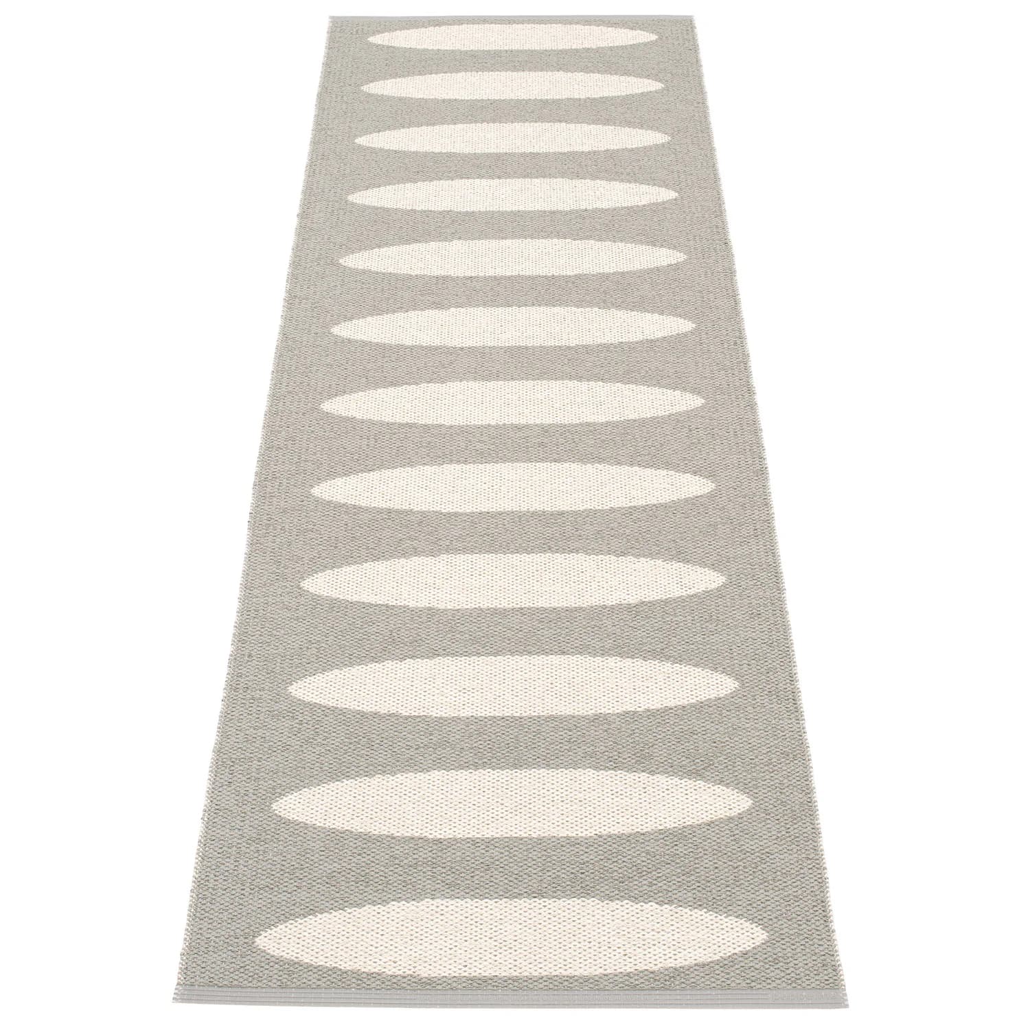 Pappelina, Ella Teppich 70x225 cm warm grey / vanilla