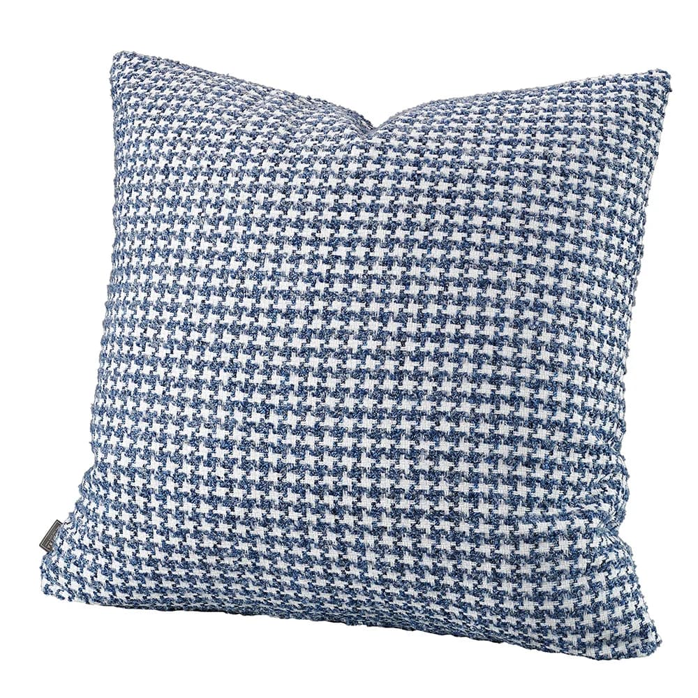 Artwood, DENTE karierter Kissenbezug – 60x40, blau