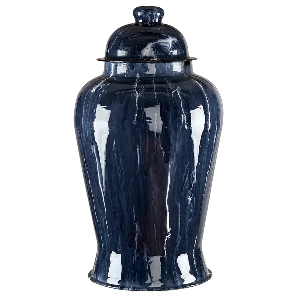 Belmont Urn Indigo
