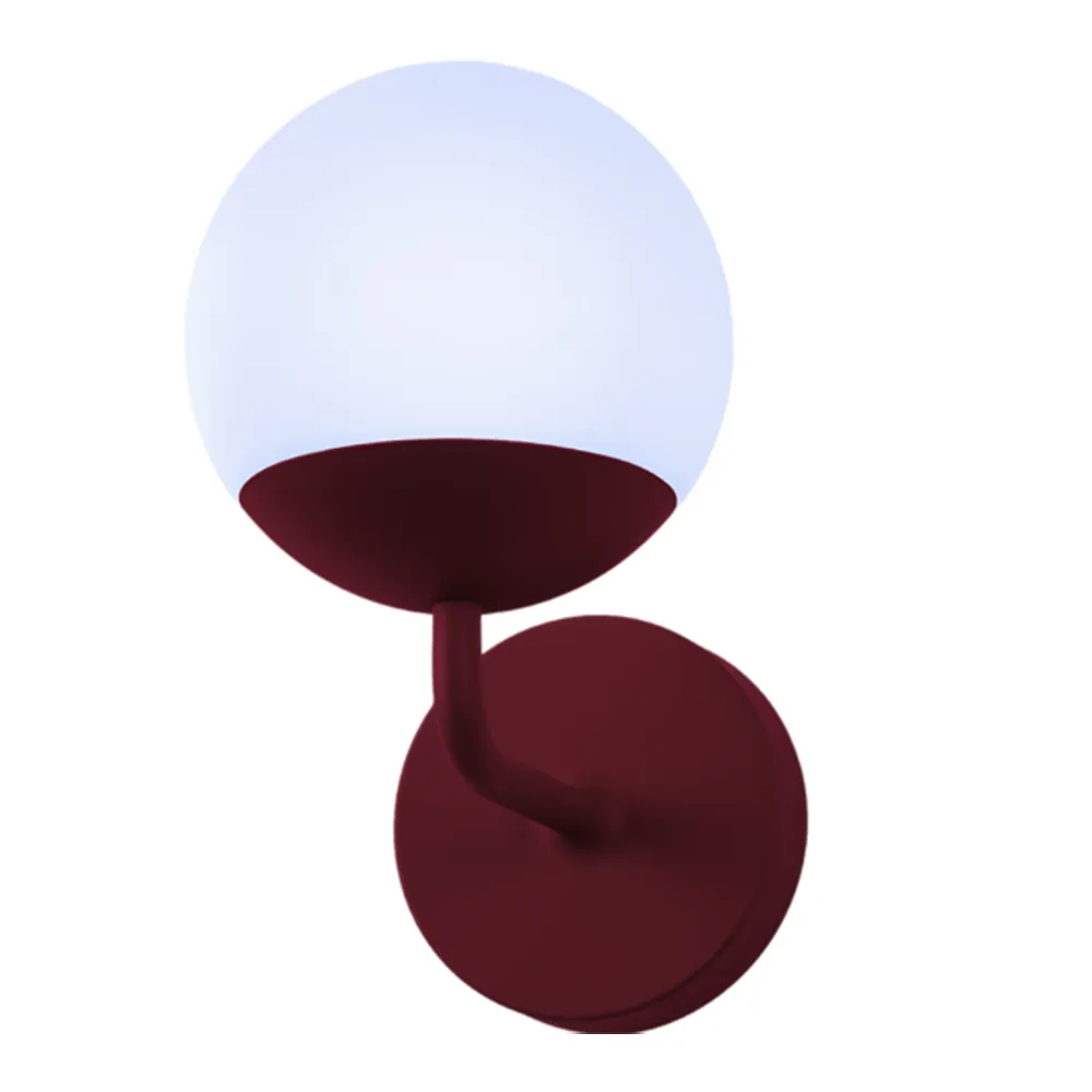 Fermob, Mooon! Wandleuchte Black Cherry