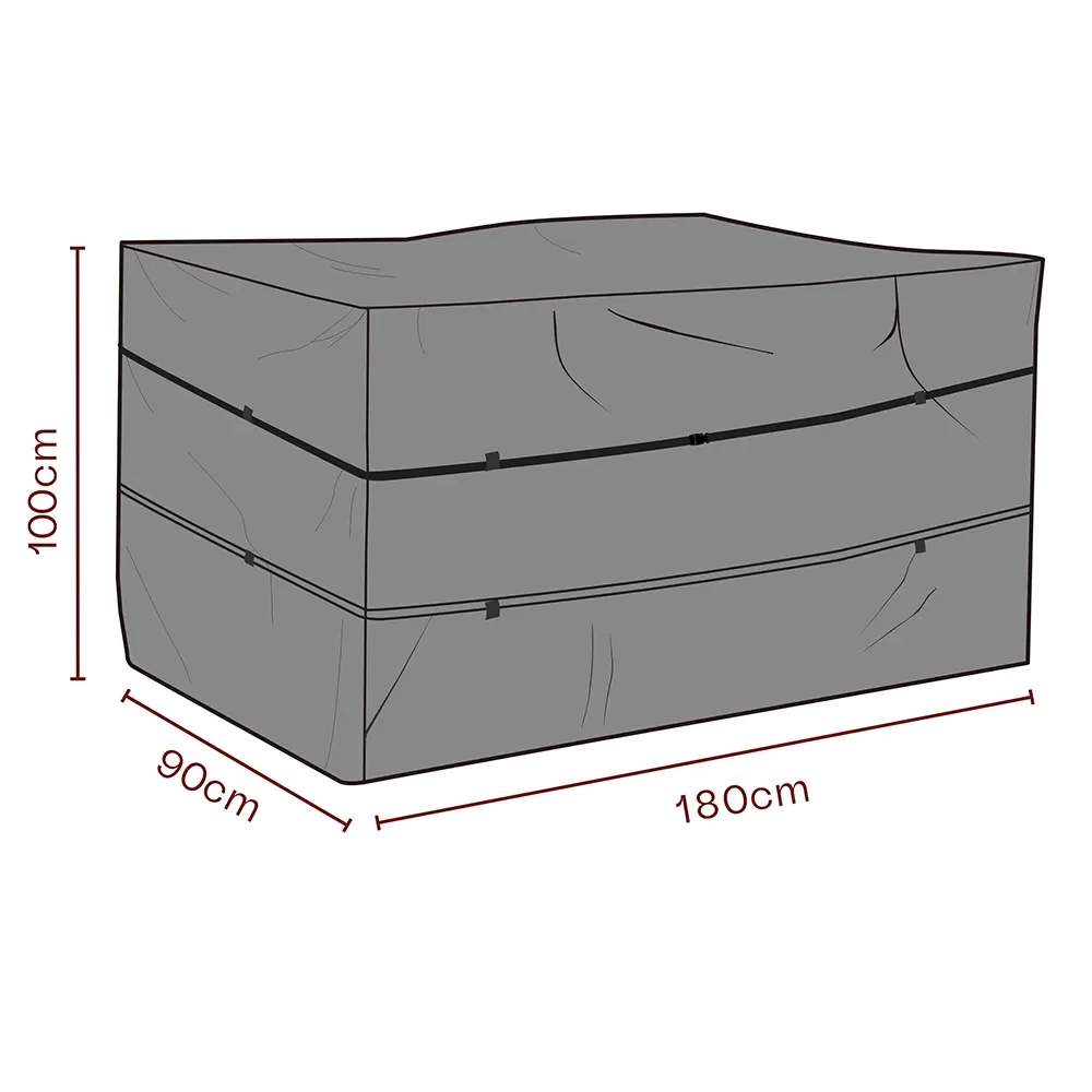 Brafab, Möbelschutzhülle Kissenbox 180x90x100 cm Waterproof