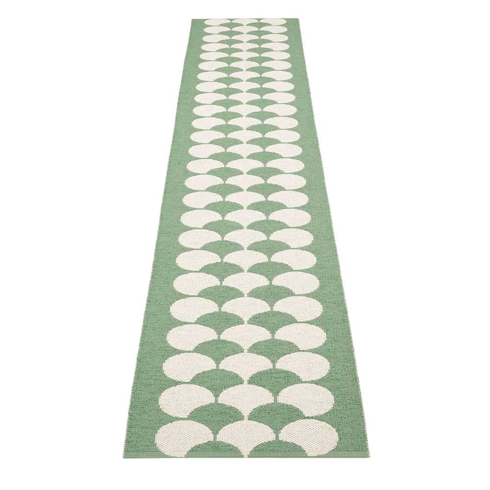 Pappelina, Poppy Oregano / Vanilla Teppich 70 x 350 cm
