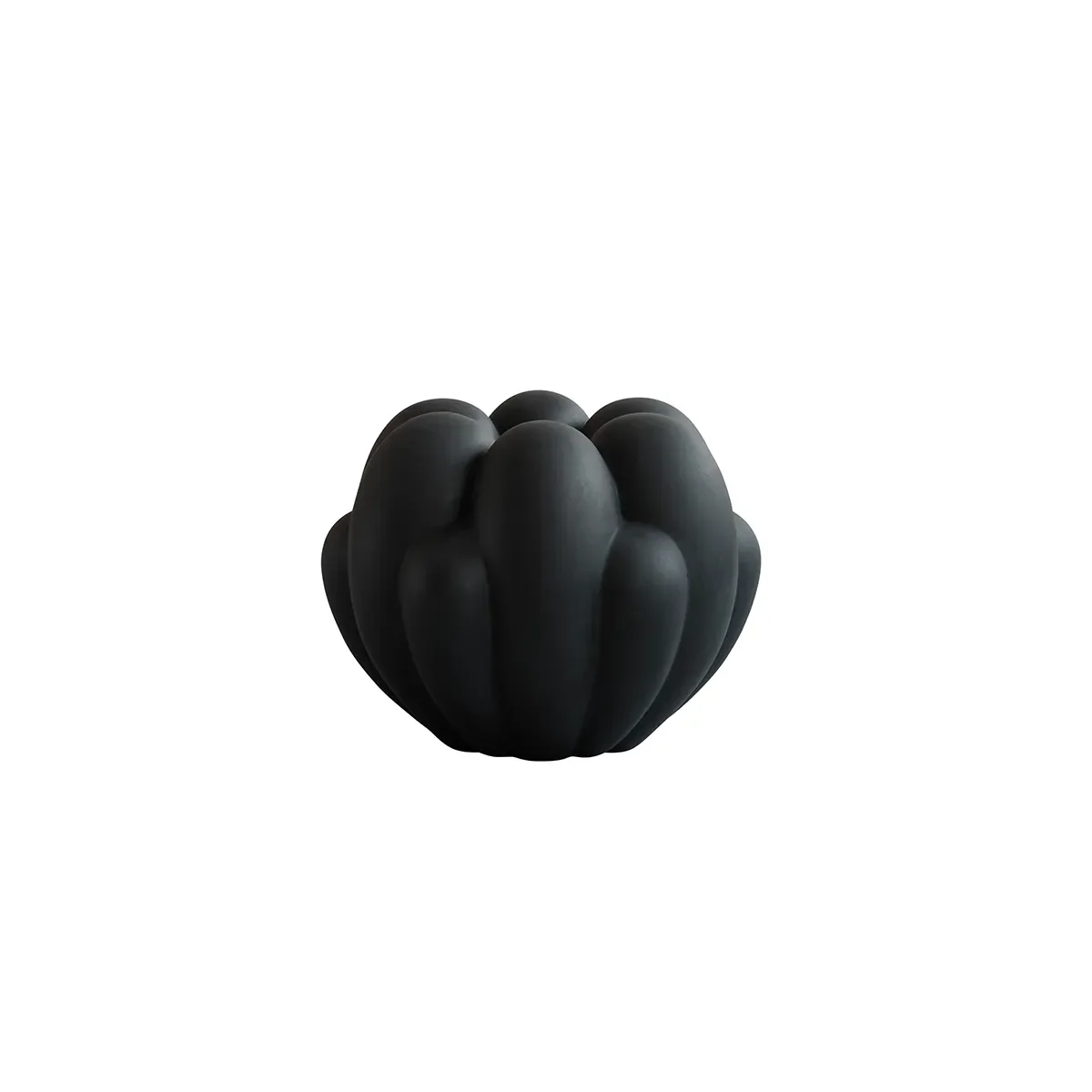 101 Copenhagen, Handgefertigte Vase Bloom Mini Black H27 cm