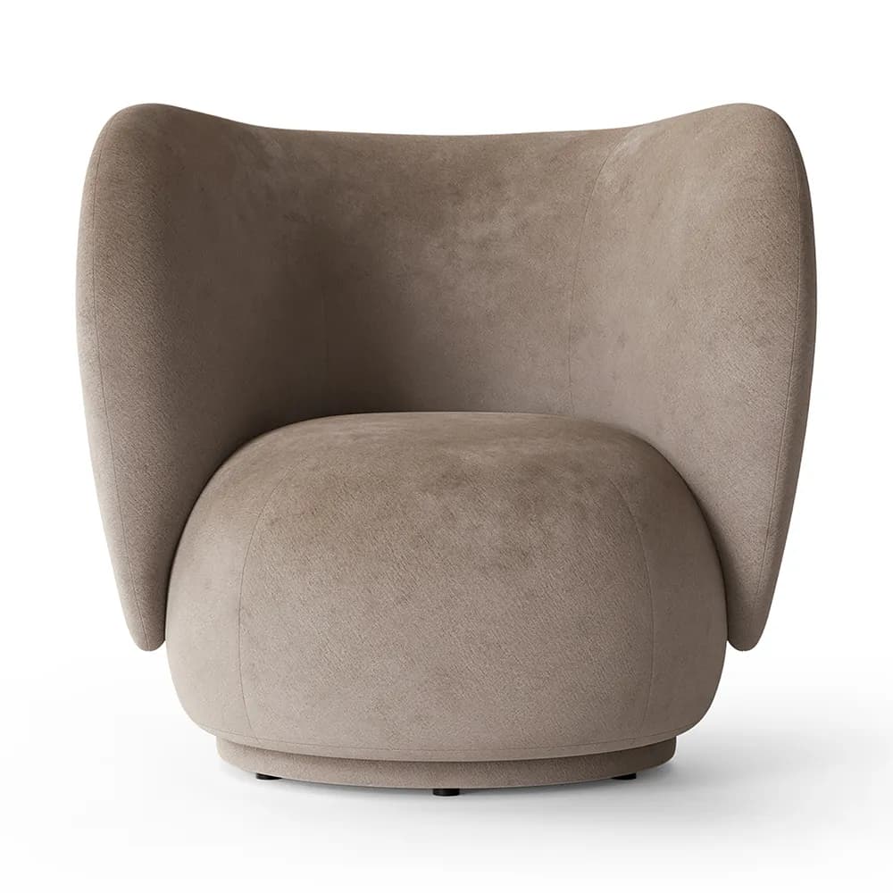 Ferm Living, Rico Lounge sessel Faded - Beige