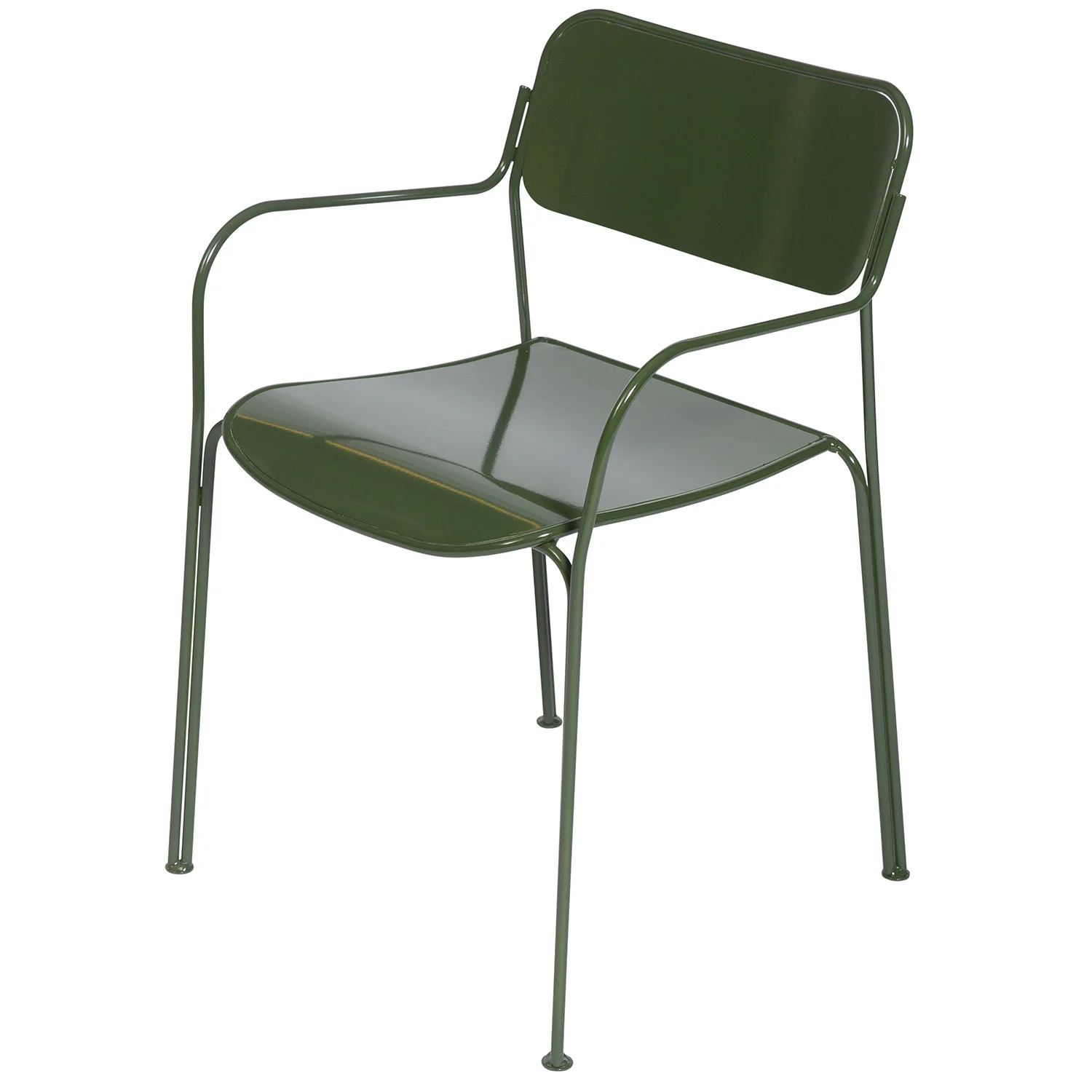 Grythyttan Stålmöbler Chair Libelle Stuhl Grün