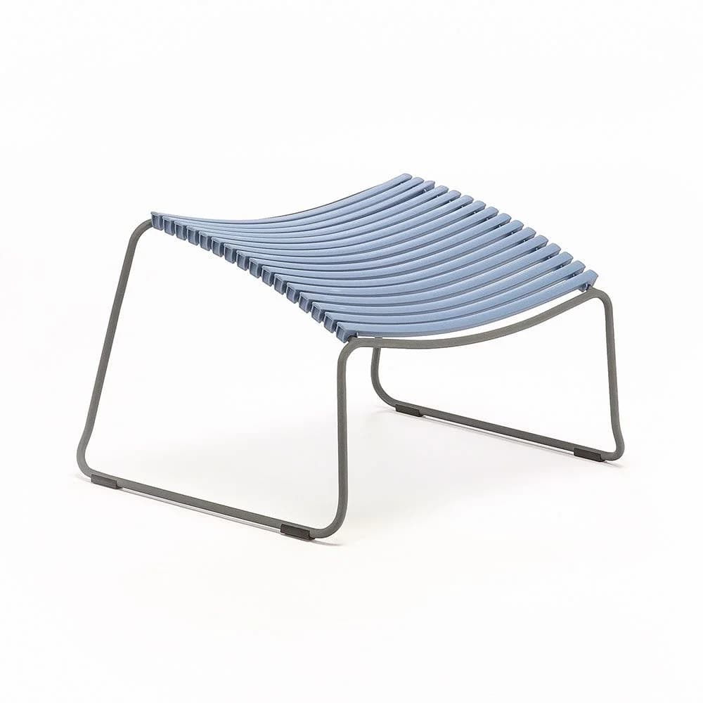 Houe, Click Fußhocker taubenblau