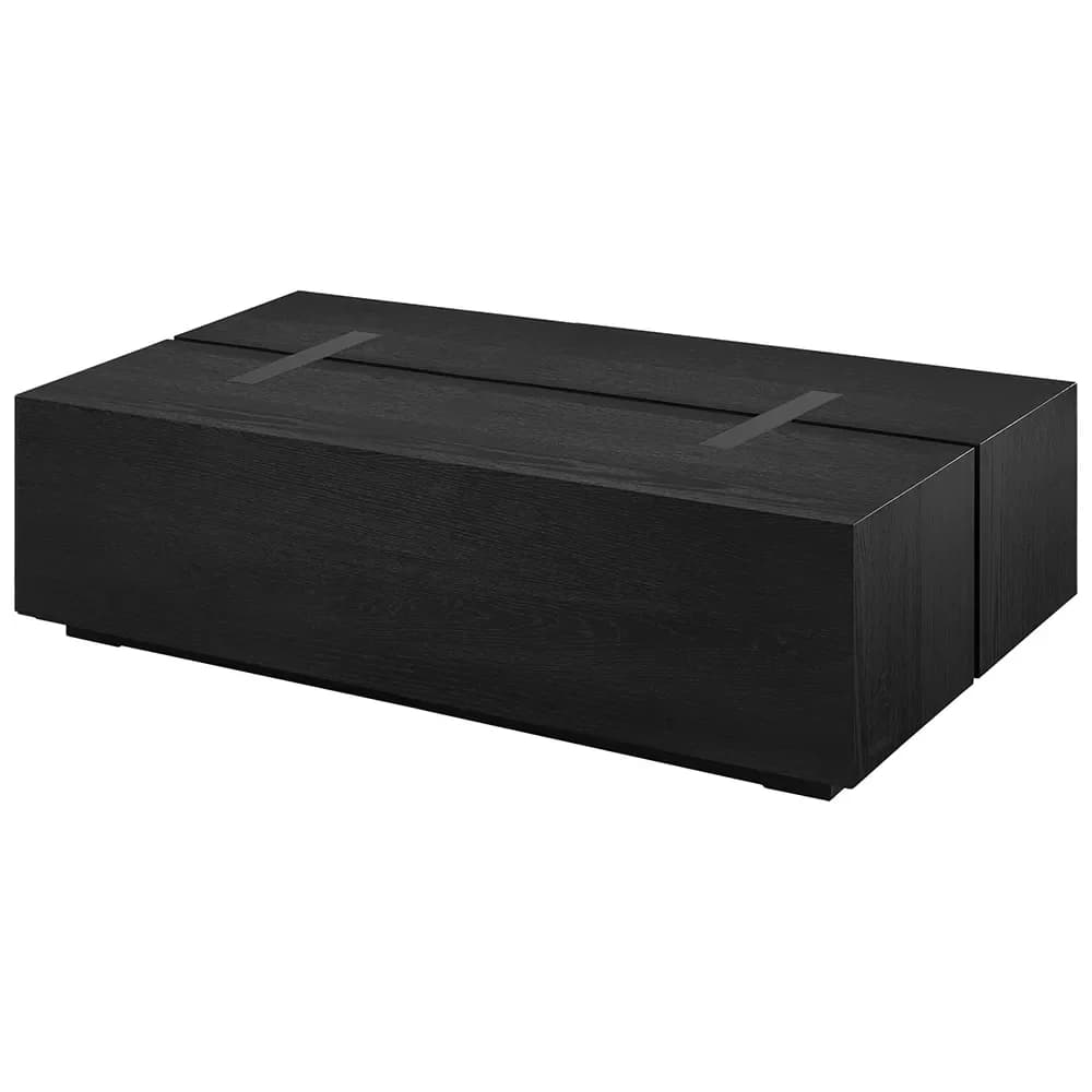 Artwood, Maddox Couchtisch 150x80 cm Schwarz