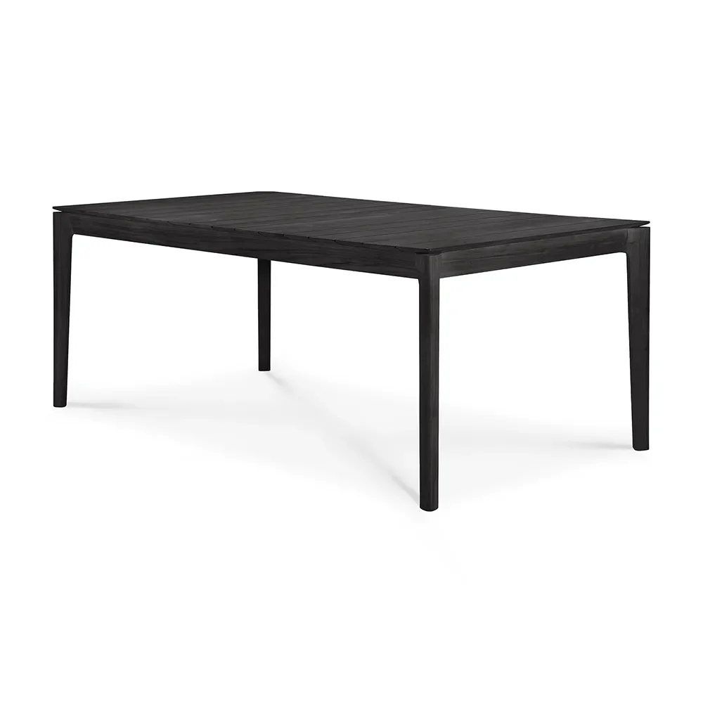 Ethnicraft, Bok Esstisch 200-100 cm Schwarz