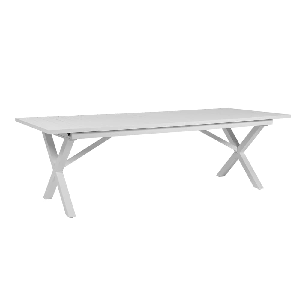 Brafab, Hillmond Tisch 100x240-310 cm weiß