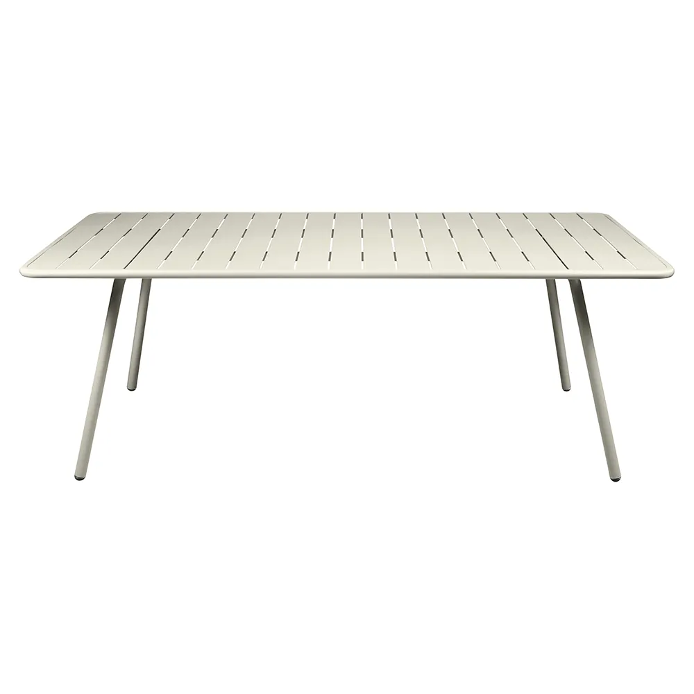 Fermob, Luxembourg esstisch 100x207 cm Clay Grey