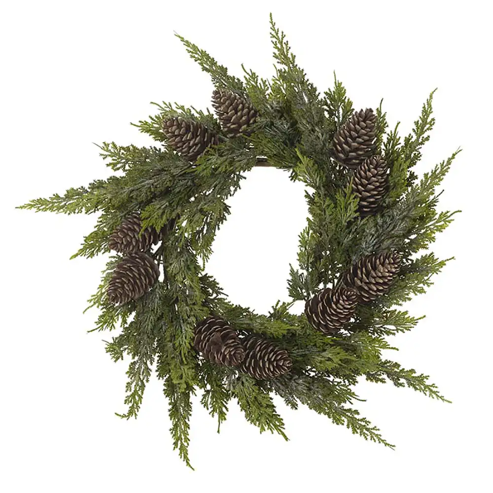 Mr Plant, Zypressenkranz mit Zapfen 50 cm