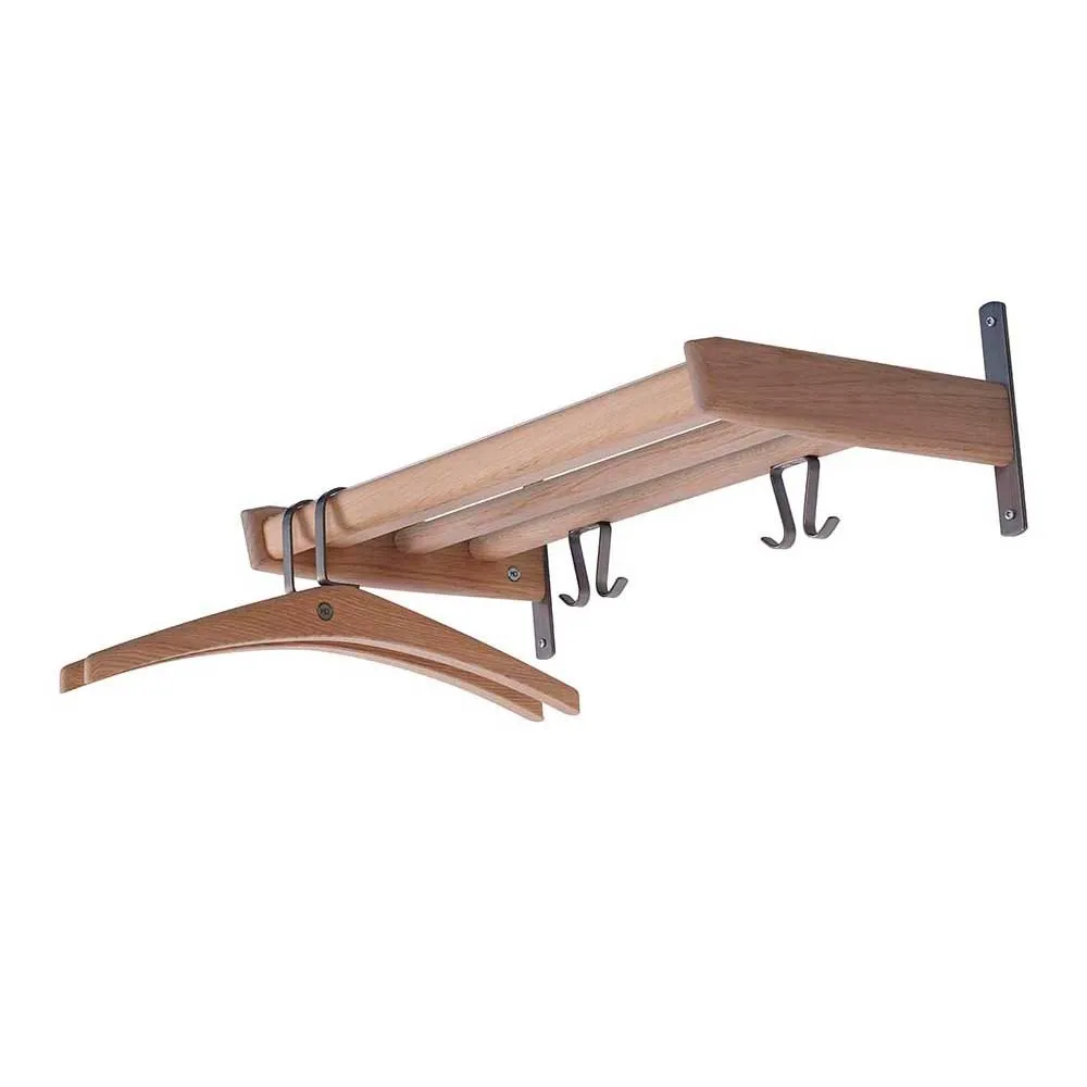 Oscarssons Möbel, Meja Hutablage 59 cm Eiche weiß geölt
