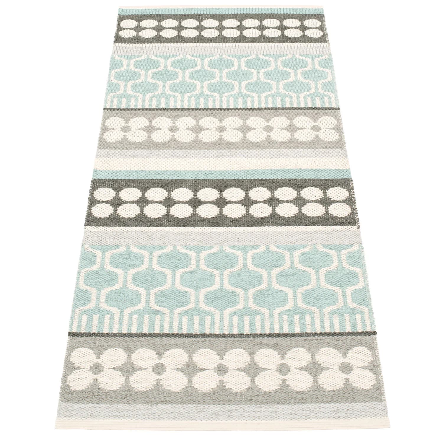 Pappelina, Asta Teppich 70x180 cm pale turquoise