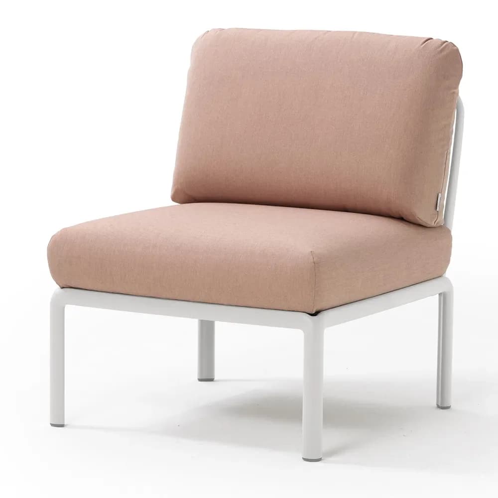 Nardi, Komodo Mittelstück Weiß - Rosa Quarzo