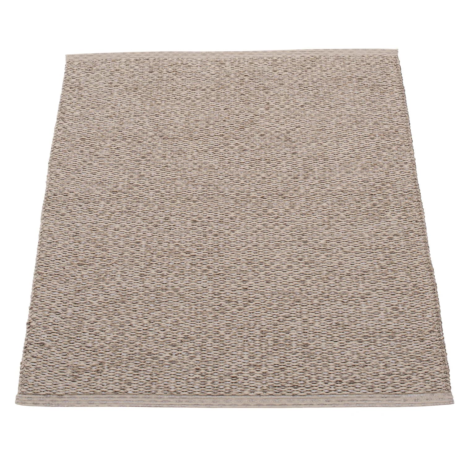 Pappelina, Svea Teppich 70x90 cm mud metallic / mud
