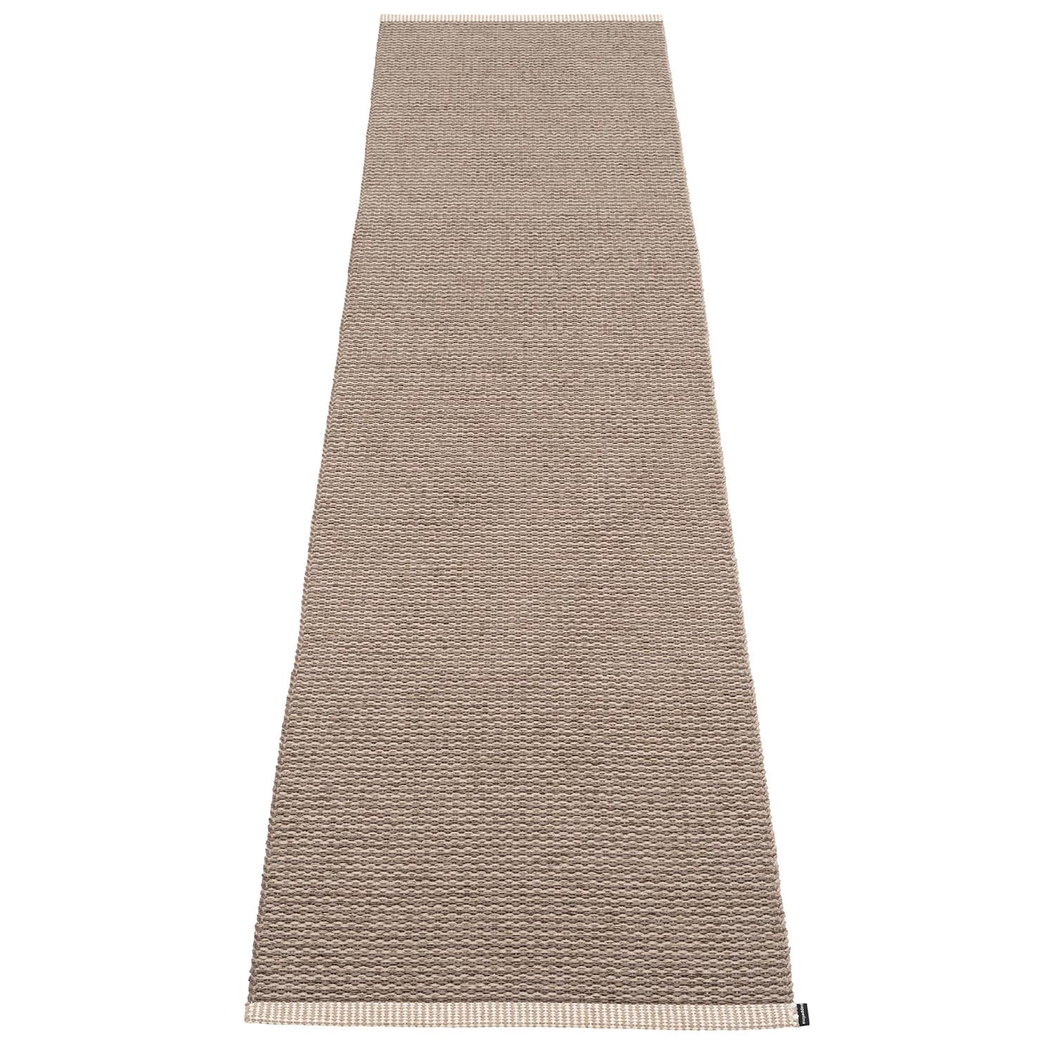 Pappelina, Mono Teppich 70x300 cm dark mud / mud