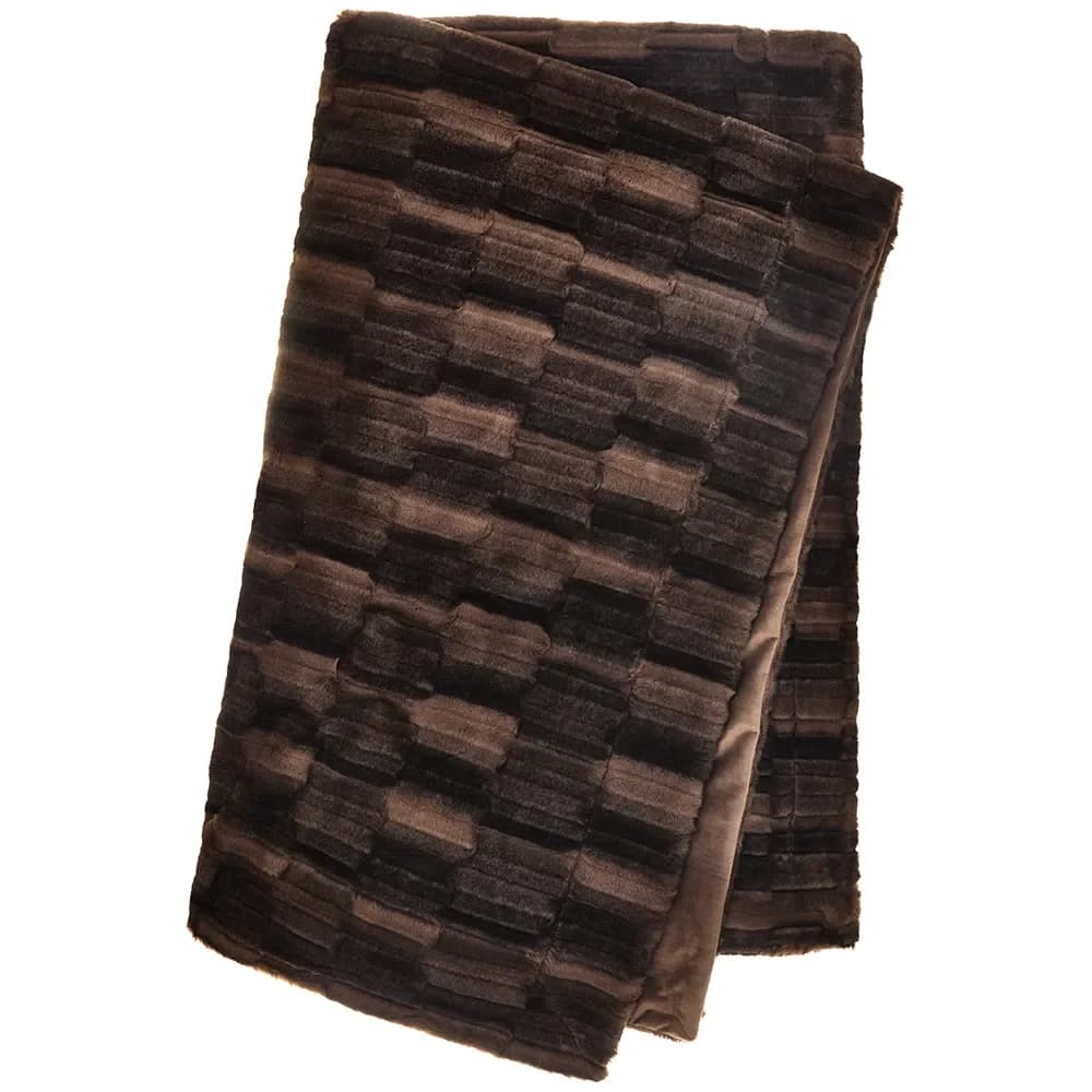 Skinnwille, Browny Decke 140x220 cm Chocolate