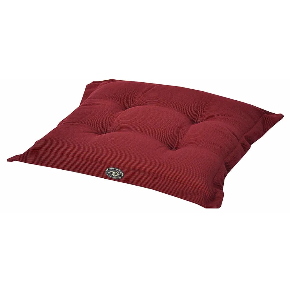 Fritab, Canyon Sitzkissen dick 42x45 cm strukturiert dralon Bordeaux