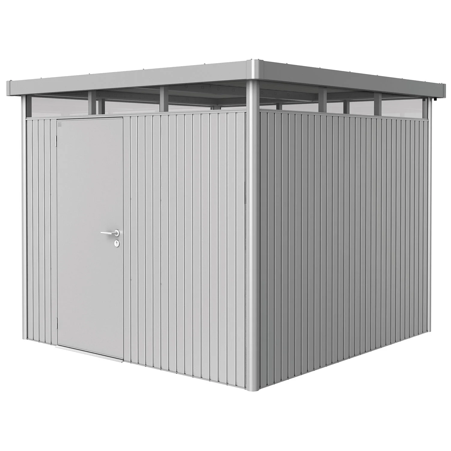 Biohort, Highline Gerätehaus Größe h4 metallic silber Biohort