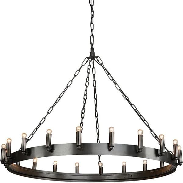 Crown Deckenleuchte antik eisen