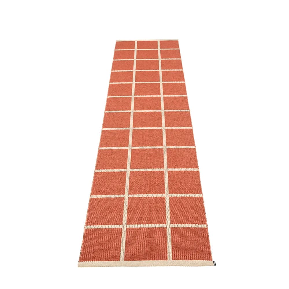 Pappelina, Gewebter Teppich Criss Brick 70x300 cm
