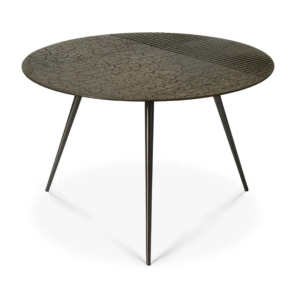 Ethnicraft, Luna Couchtisch Ø65 cm Whisky