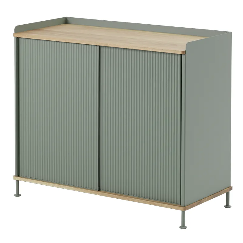 Muuto, Enfold Anrichte 100 x 45 cm - oiled oak Dusty Green