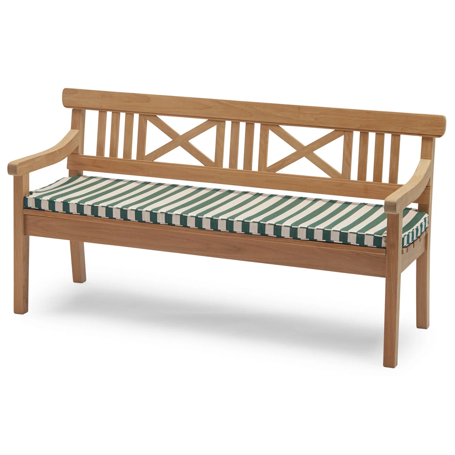 Skagerak, Drachmann 156 cm Kissen Hell Apricot/Dunkelgrün