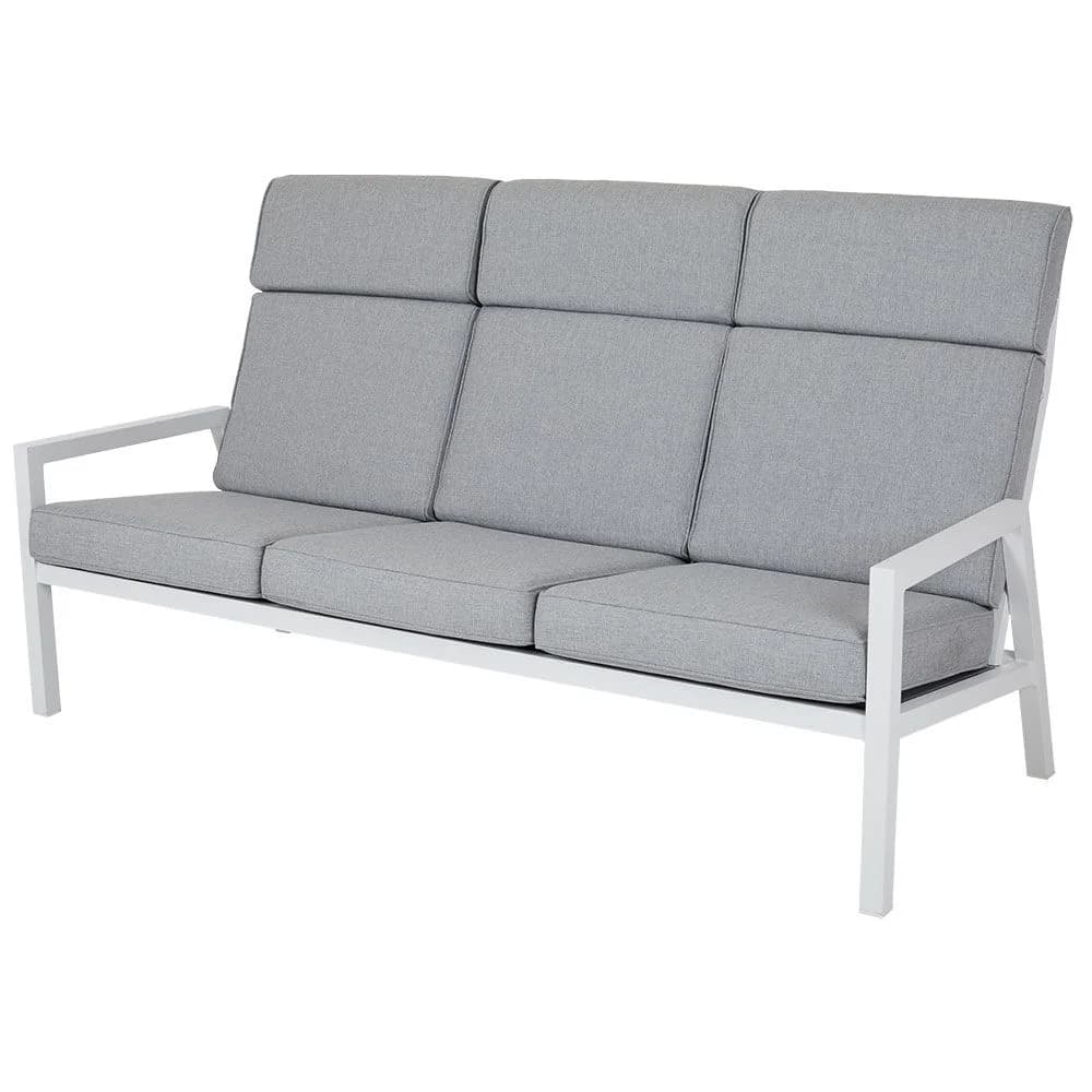 Brafab, Belfort 3-Sitzer Sofa hoch weiß