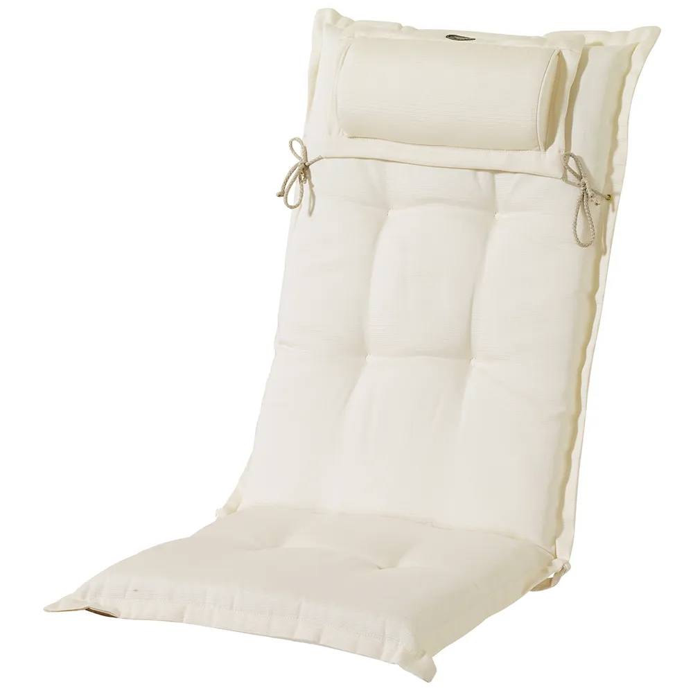 Fritab, Canyon 8cm Recliner Kissen strukturiert dralon offwhite