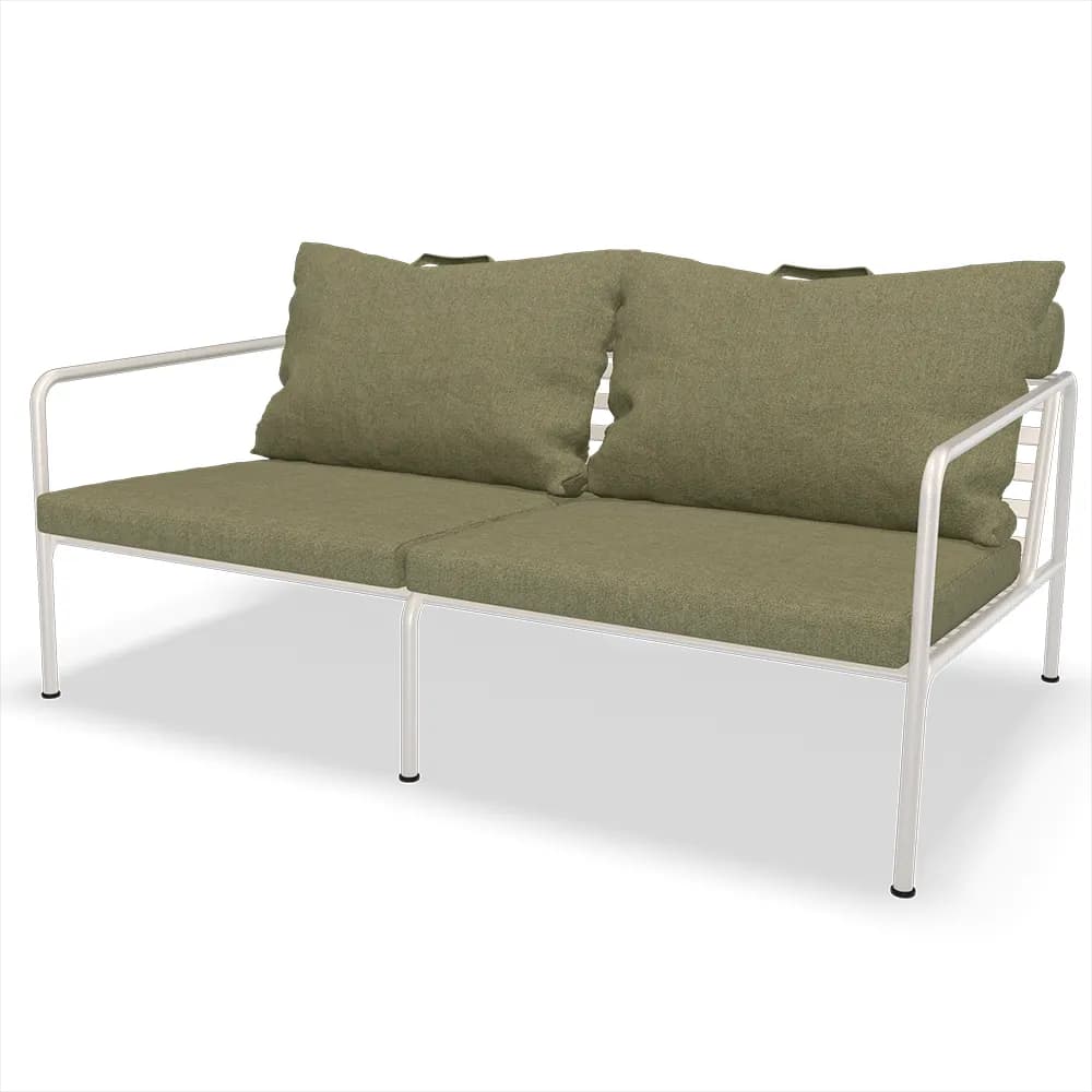 Houe, Avon 2 Sitzer Sofa Leaf/Weiß