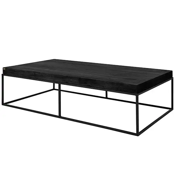 Artwood, Couchtisch Carlisle 140x80 cm schwarz