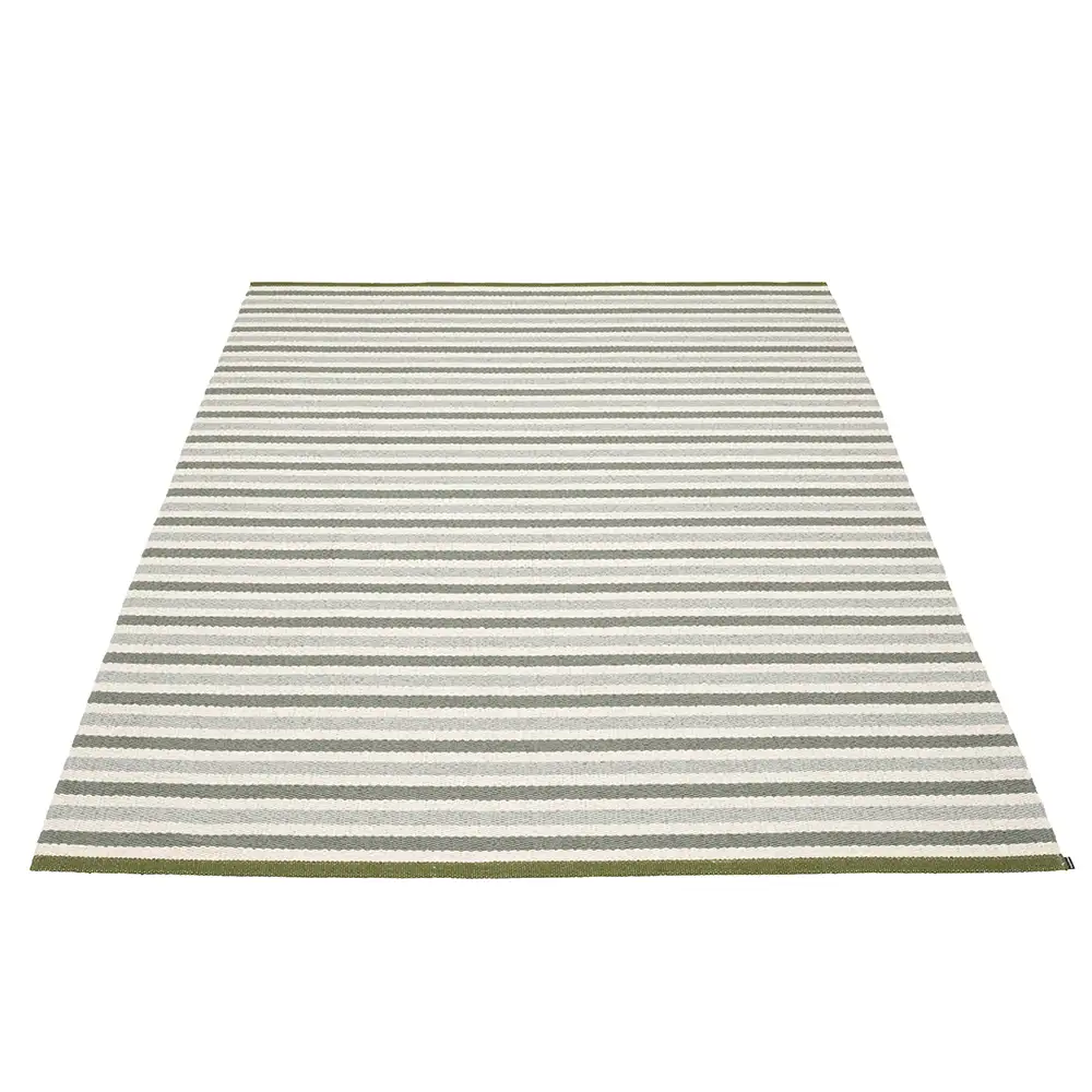 Pappelina, Teo Teppich 140x200 cm Sage/Army/Vanilla