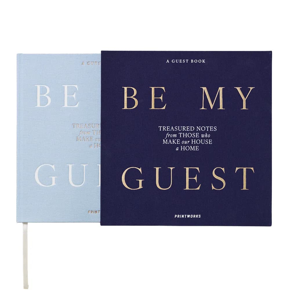 Printworks, Gästebuch Blue Be My Guest