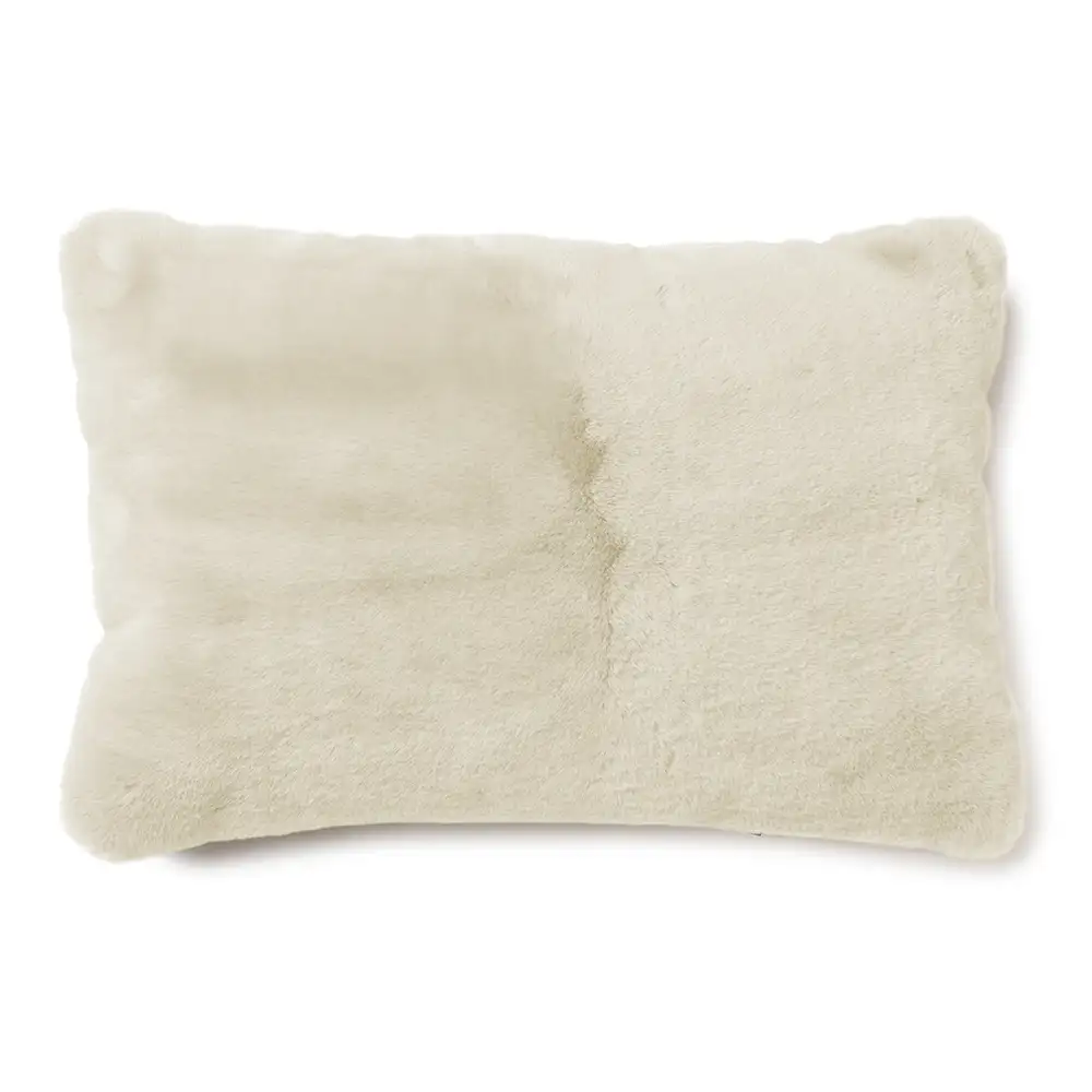 Skinnwille, Fluffy Kissenbezug 40x60 cm Beige