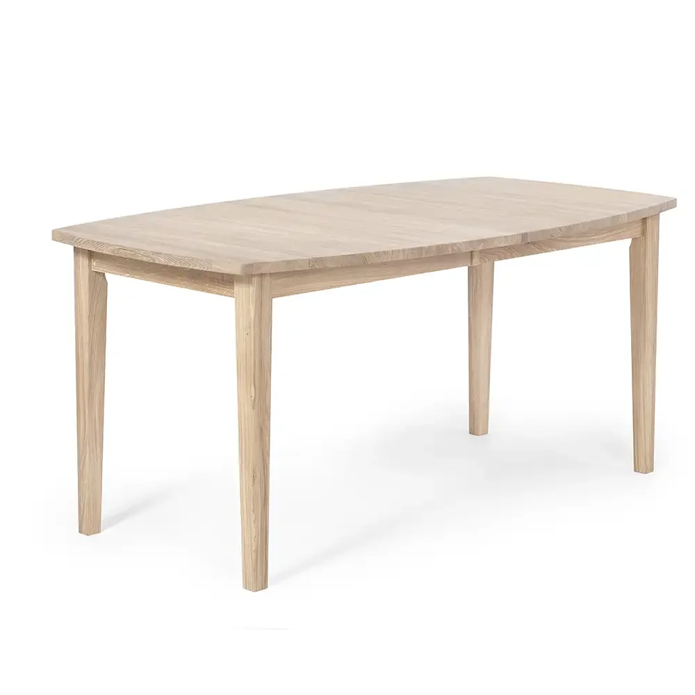 Torkelson, Allegro Esstisch 100x186-286 cm Eiche weiß geölt und furniert