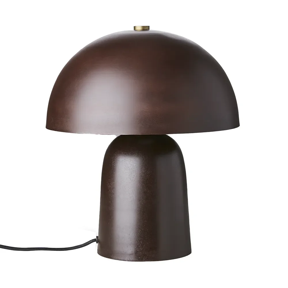 Affari of Sweden, FUNGI Table lamp M Rusty brown