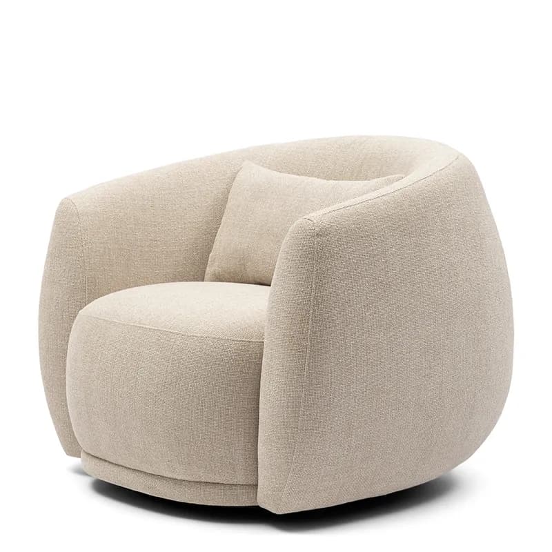 Riviera Maison, Drehsessel Leonardo Glossy Flax