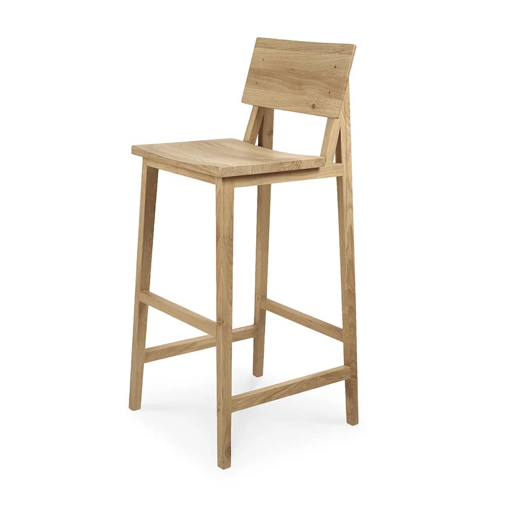 Ethnicraft, N4 Barhocker Eiche