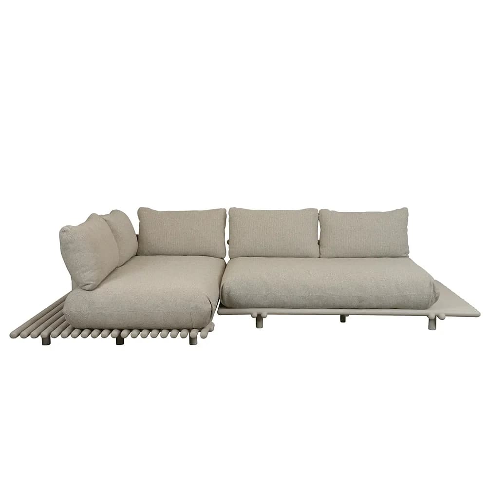 Cane-line, Sticks ecksofa Alu/desert sand