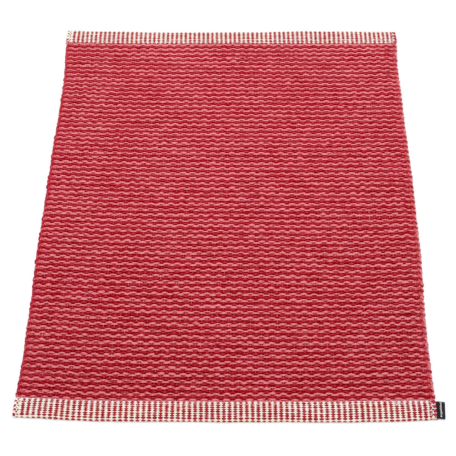 Pappelina, Mono Teppich 60x85 cm blush / dark red