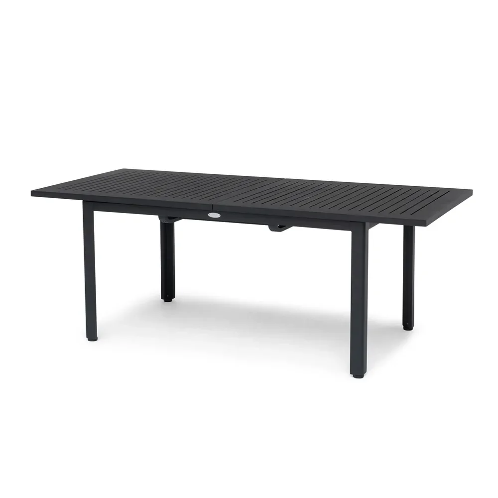 Hillerstorp, Nydala Esstisch 96x200/280 cm schwarz
