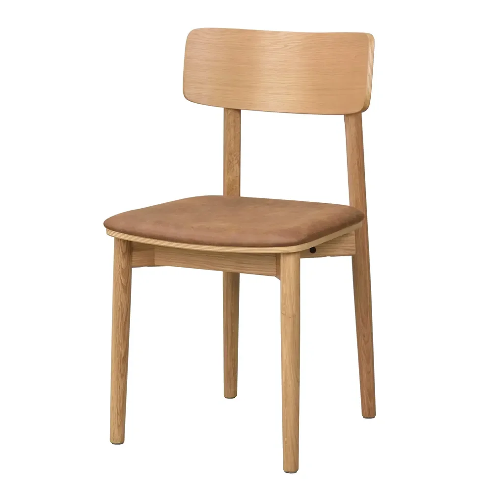 Rowico Home, Wolcott Esszimmerstuhl Eiche/Braun