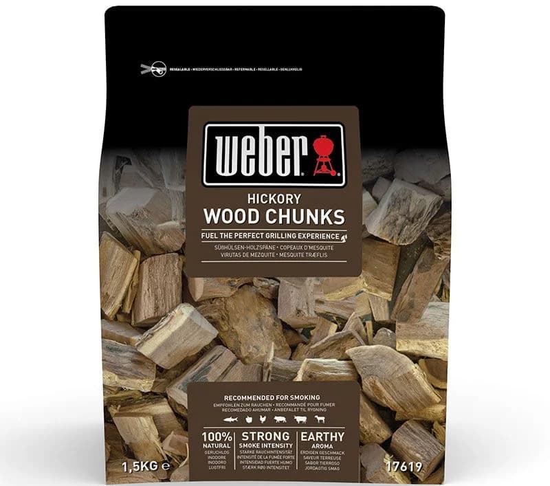 Weber, Geräucherte Holzstücke Hickory 1,5 kg