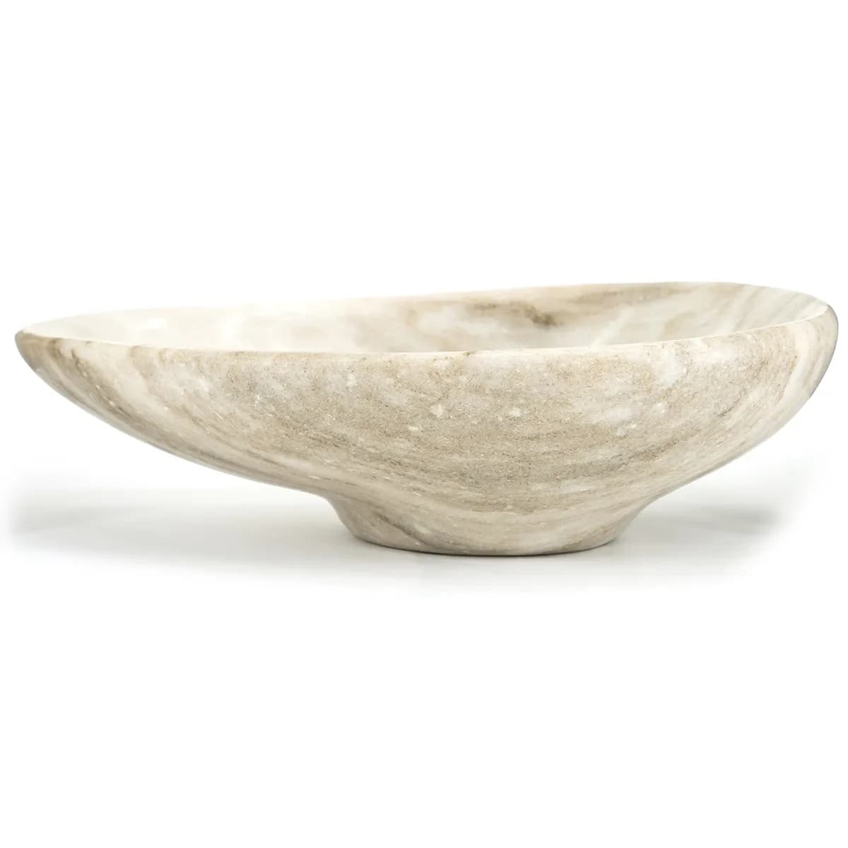 By-Boo, Marmorschale Grigio L 43 cm