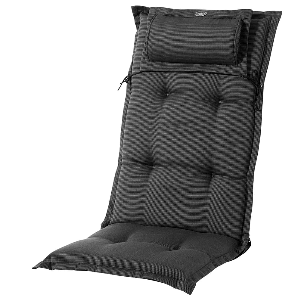 Fritab, Canyon 8cm Recliner Kissen strukturiert dralon anthrazit