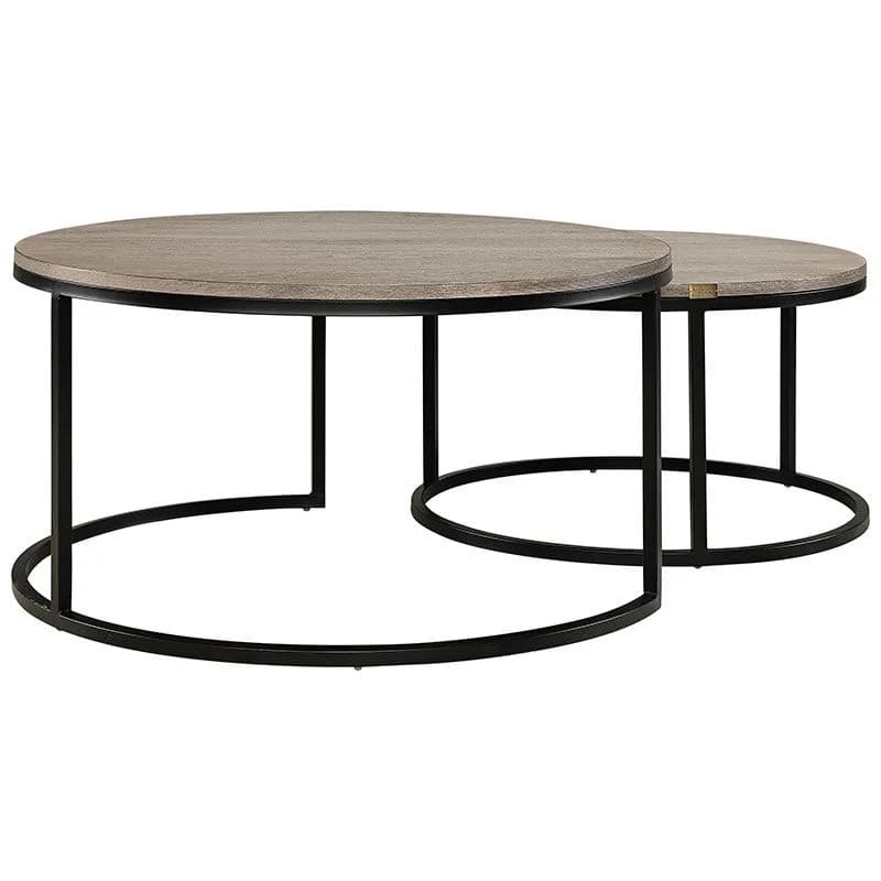 Artwood, Mason Couchtisch 2-tlg. antik-grau